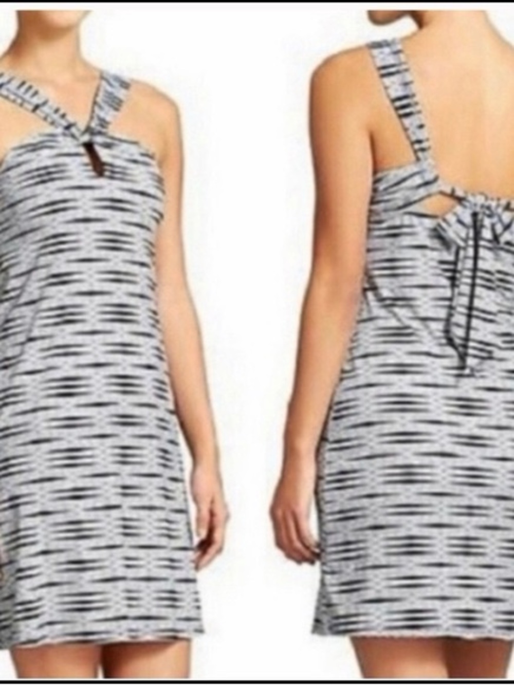 Athleta Stripe Swim Dress